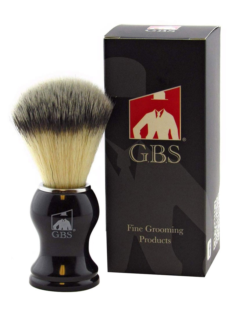 Synthetic Shaving Brush Black/Beige