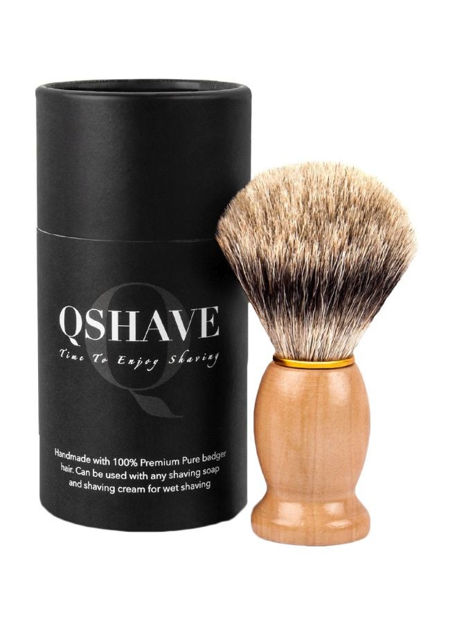 Badger Hair Shaving Brush Brown