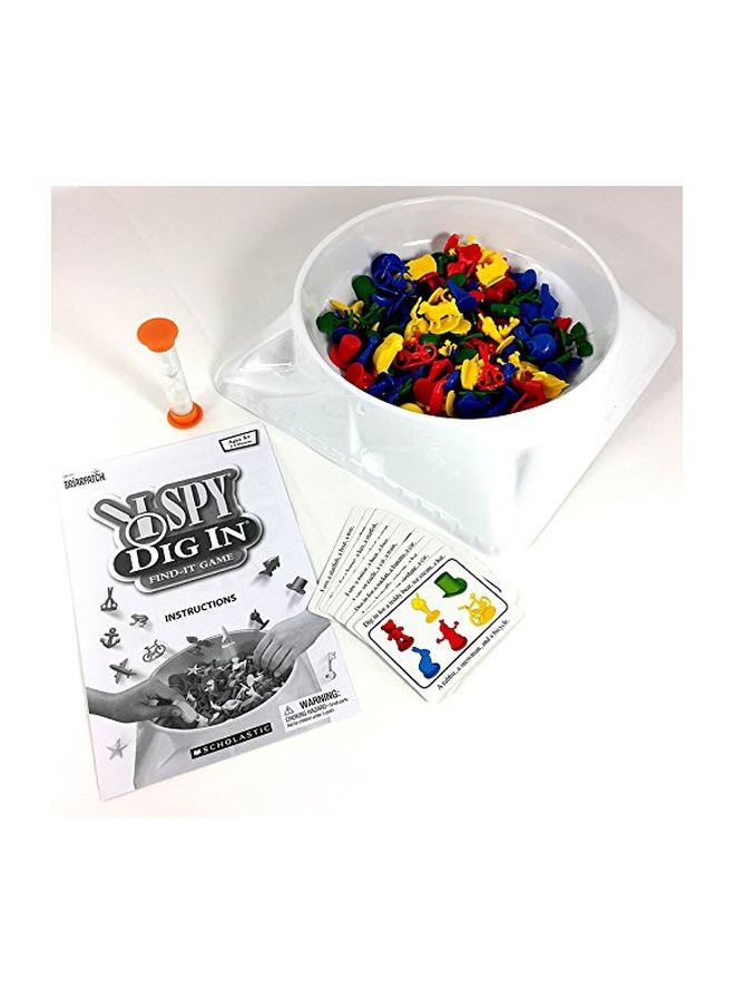 I Spy Dig In The Great Game of Frantic Finding! Board Game 06101
