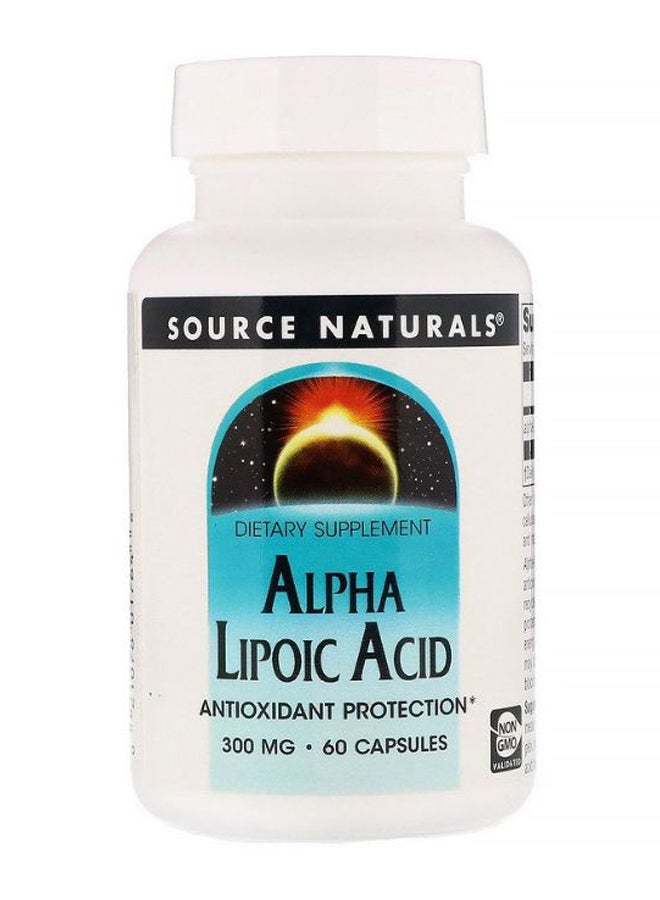 Alpha Lipoic Acid Antioxidant Protection - 60 Capsules