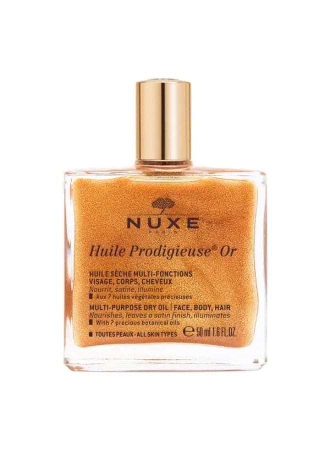 NUXE Huile Prodigieuse Golden Shimmer Multi Usage Dry Oil 50ml