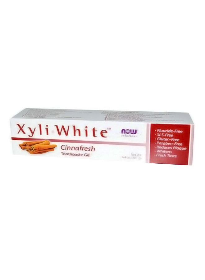 Pack Of 5 Xyli White Cinnafresh Toothpaste Gel