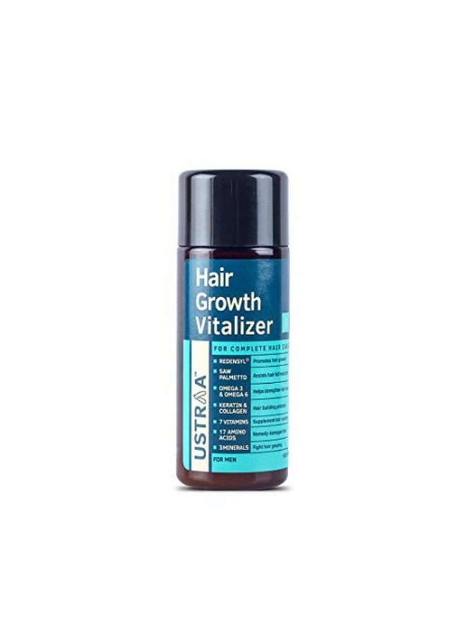 Hair Vitalizer Kit (Dermatologically Tested Hair Vitalizer Shampoo 250Ml & Clinically Tested Hair Growth Vitalizer 100Ml) Hair Growth Pack Helps In Hair Growth Reduces Hairfall