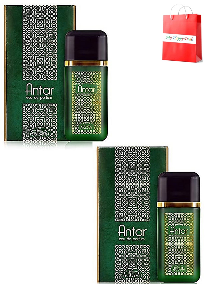 2 Pieces Set Nabeel Antar Eau De Parfum 100 ML