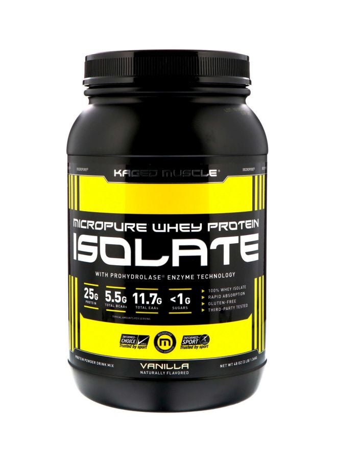 Micropure Whey Protein Isolate Dietary Supplement