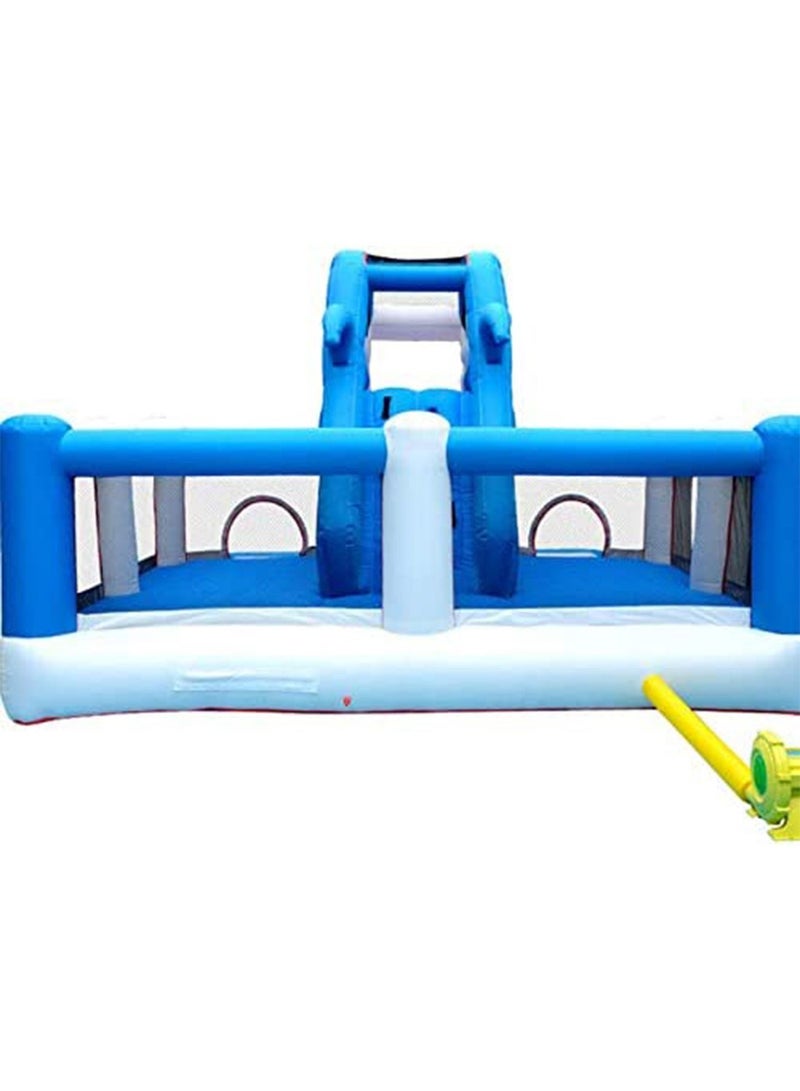 Shark Design Inflatable Water Slide Kids Bouncy Castle