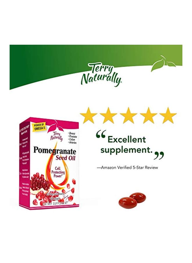 Pomegranate Seed Oil Dietary Supplement - 60 Softgels