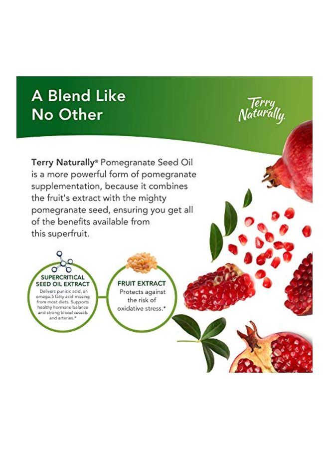 Pomegranate Seed Oil Dietary Supplement - 60 Softgels