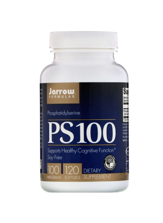 PS 100 Phosphatidylserine Dietary Supplement - 120 Softgels