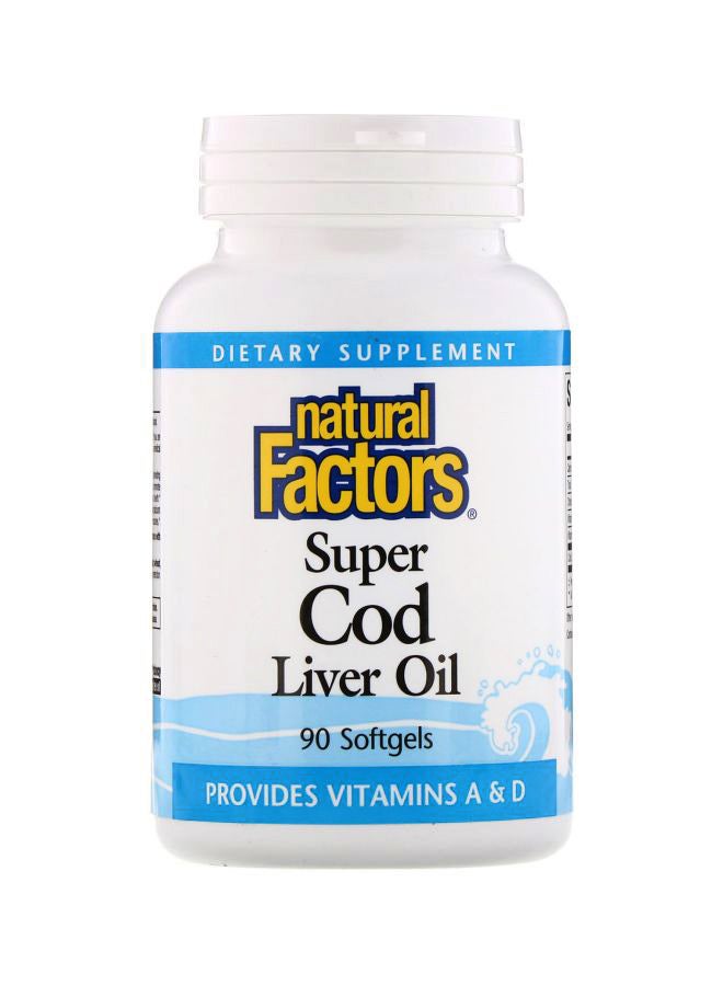 Super Cod Liver Oil - 90 Softgels