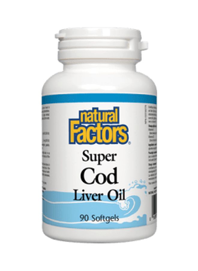Super Cod Liver Oil - 90 Softgels