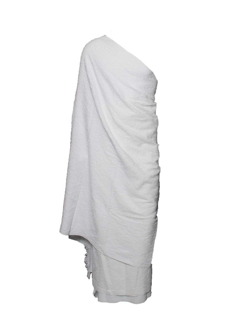 MYK Ihram Towel (2 piece set) for Hajj & Umrah Men's 2in1 pack