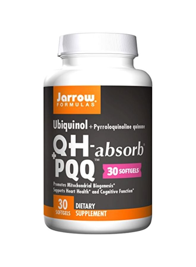 Ubiquinol Plus Pyrroloquinoline Quinone Dietary Supplement - 30 Softgels