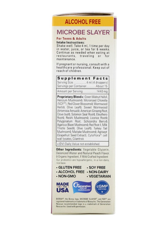 Microbe Slayer Microorganism Detox With Medicinal Mushrooms