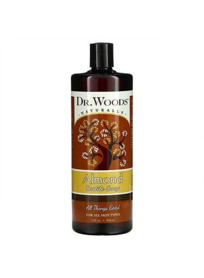 Dr. Woods Almond Castile Soap 32 fl oz 946 ml