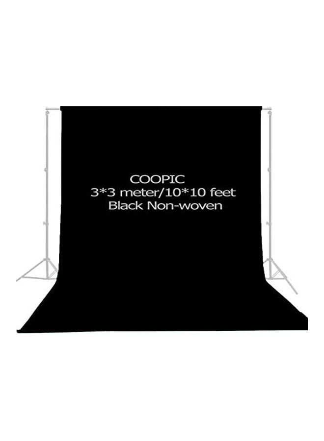 Non-woven Photography Backdrop Background Cloth Black