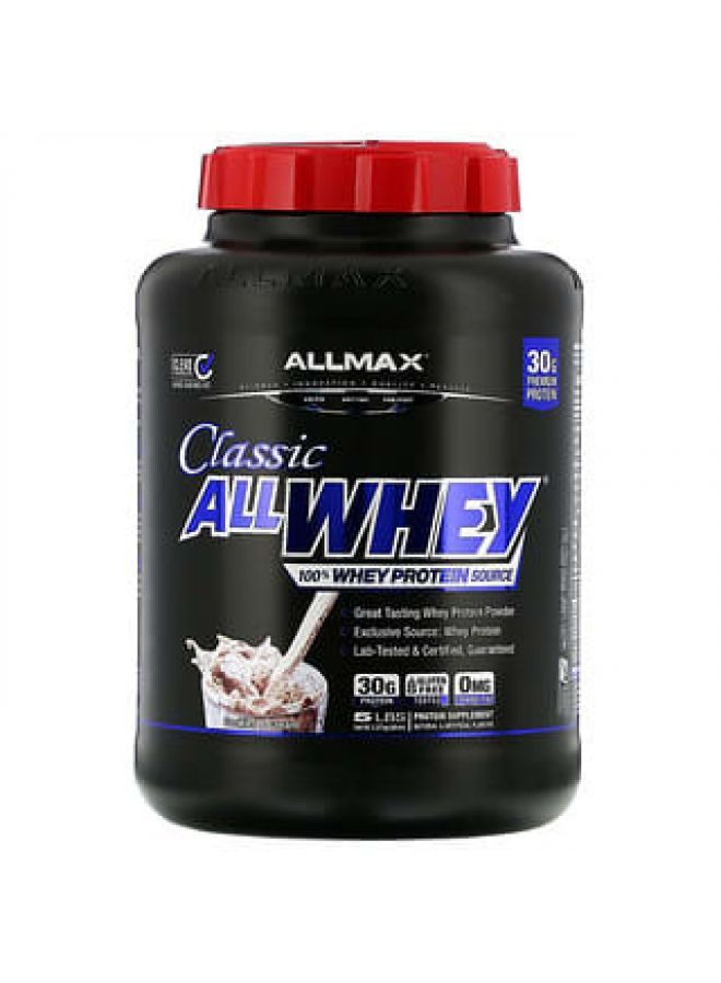 ALLMAX Nutrition AllWhey Classic 100% Whey Protein Cookies & Cream 5 lbs. (2.27 kg)