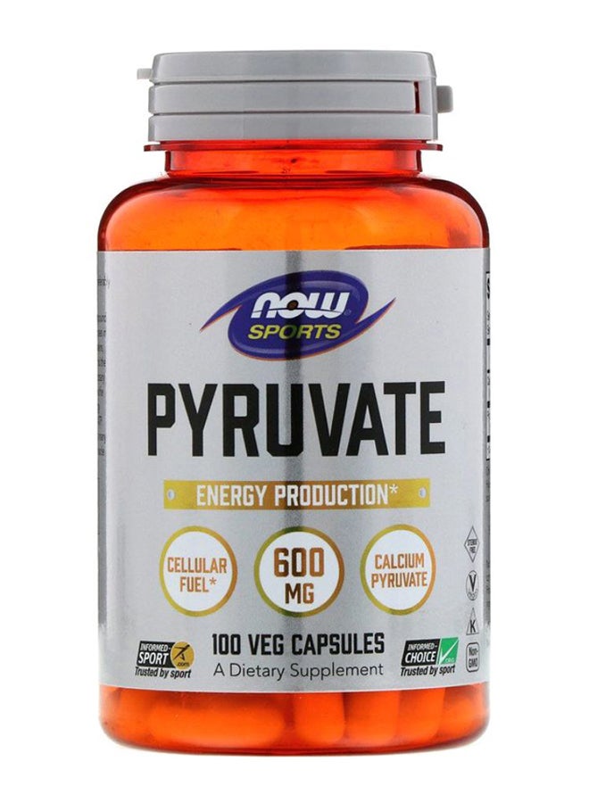 Pyruvate Energy Production - 100 Veg Capsules