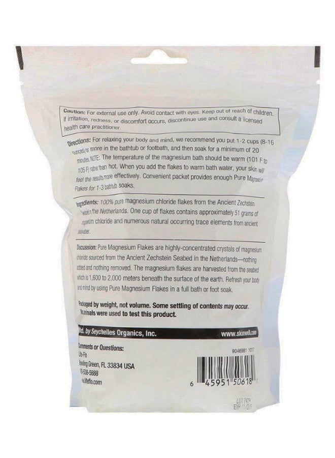 Pure Magnesium Chloride Brine Flakes Body And Foot Soak Multicolour