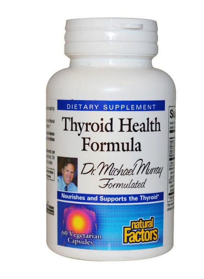 Thyroid Health Formula Supplement - 60 Capsules