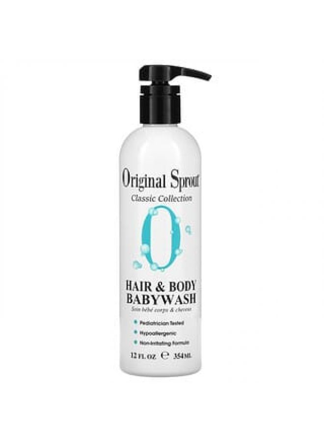 Original Sprout, Classic Collection, Hair & Body Babywash, 12 fl oz (354 ml)