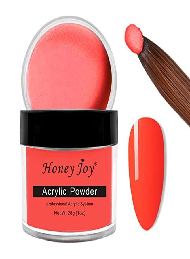 28G/Box Acrylic Powder Professional White Clear Red Nude Acrylic Nail French Manicure Powder For Nail Extension Acrylic Nail System,Hj-Nap017 (No.7)