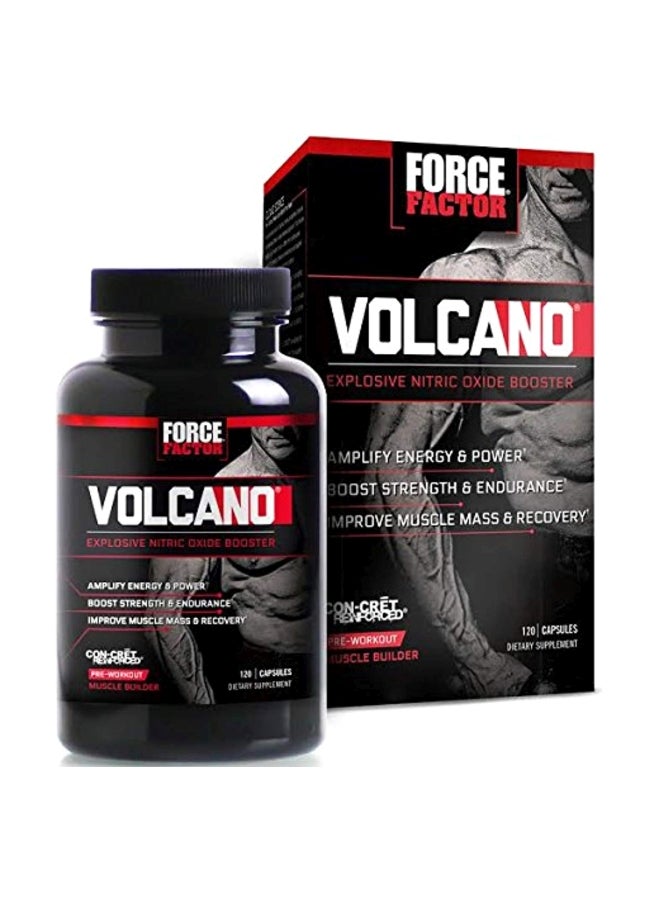 Volcano Explosive Nitric Oxide Booster - 120 Capsules