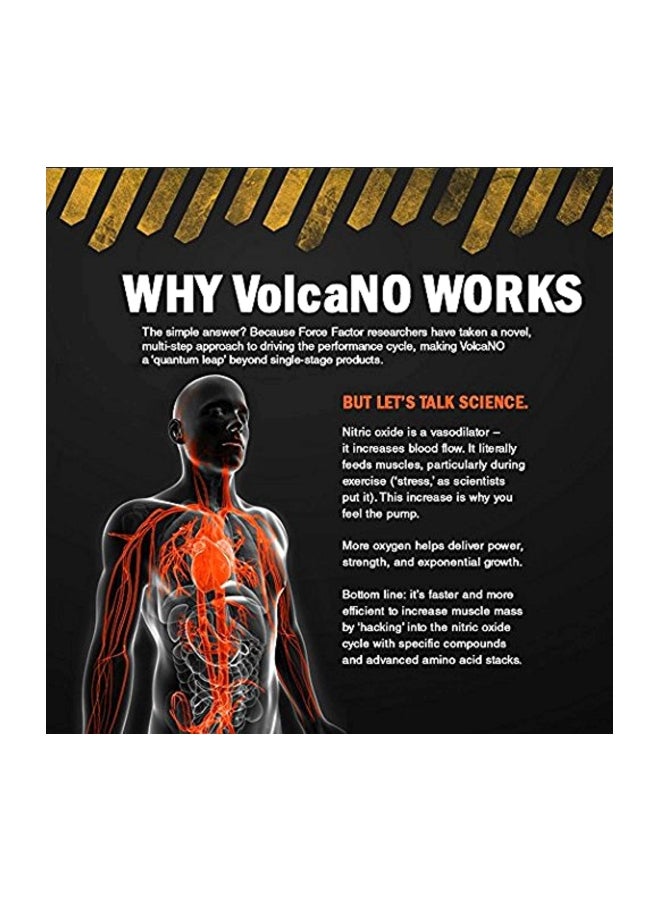 Volcano Explosive Nitric Oxide Booster - 120 Capsules