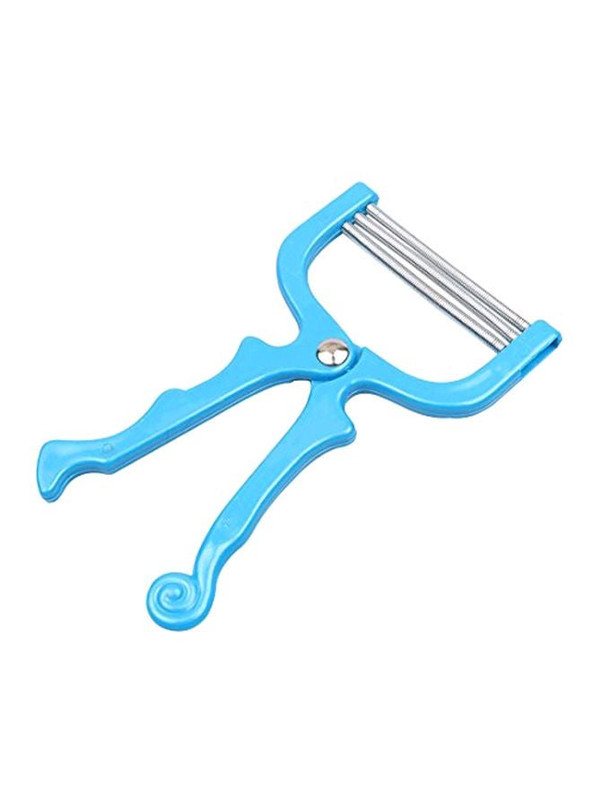 Portable Facial Hair Remover Epilator - Tong Blue/Silver