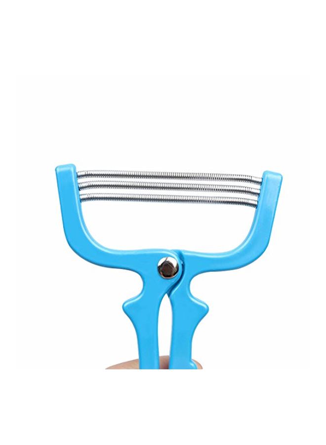 Portable Facial Hair Remover Epilator - Tong Blue/Silver