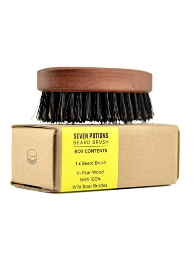 Wooden Beard Brush Brown/Black