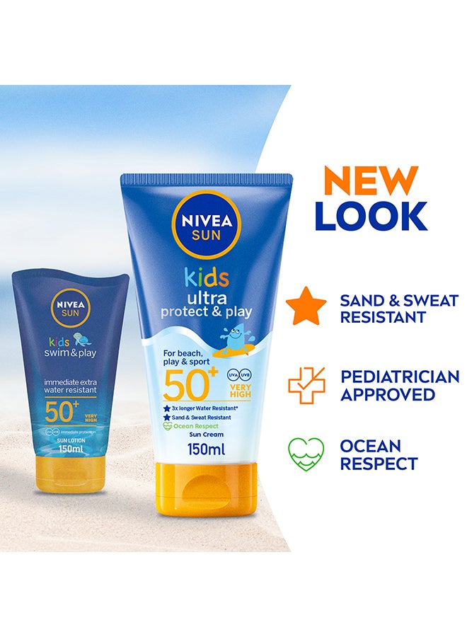 SUN Kids Ultra Protect And Play Sun Lotion UVA And UVB Protection SPF 50+