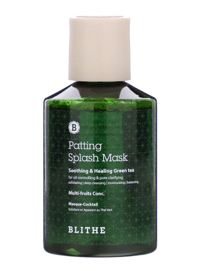 Green Tea Soothing And Healing Patting Splash Mask 150ml