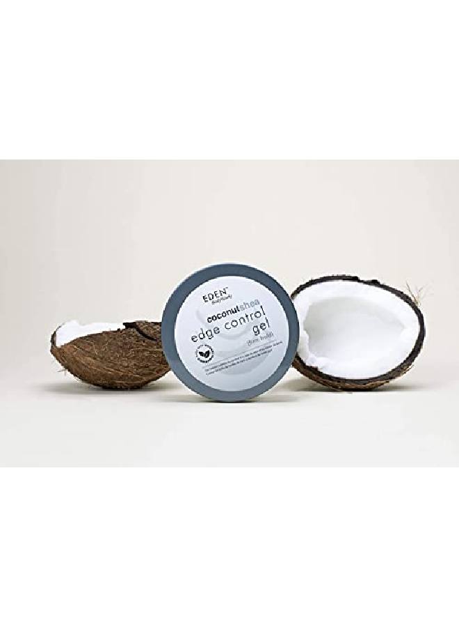 Coconut Shea Control Edge Glaze ; 6 Oz ; Firm Hold No Build Up Moisturize Add Shine Packaging May Vary