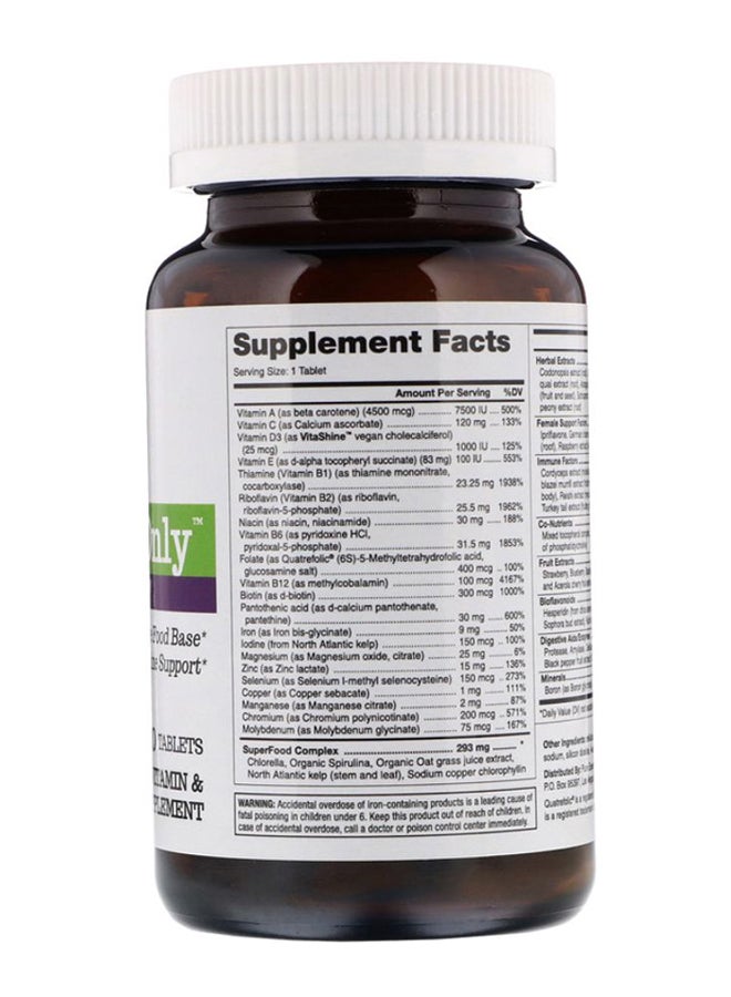 One N Only Women Multi Vitamin And Mineral - 90 Tablets