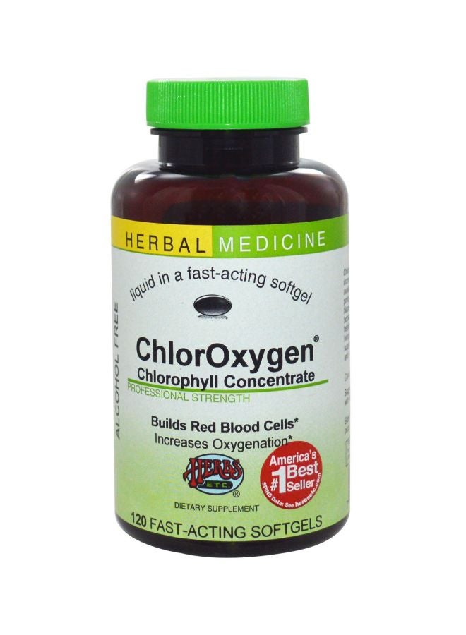 ChlorOxygen Chlorophyll Concentrate Dietary Supplement - 120 Softgels