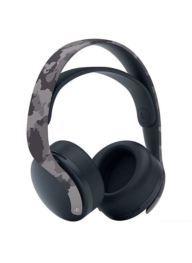 Sony Pulse 3D Wireless Headset For PS5 And PS4 ( Grey Camo)