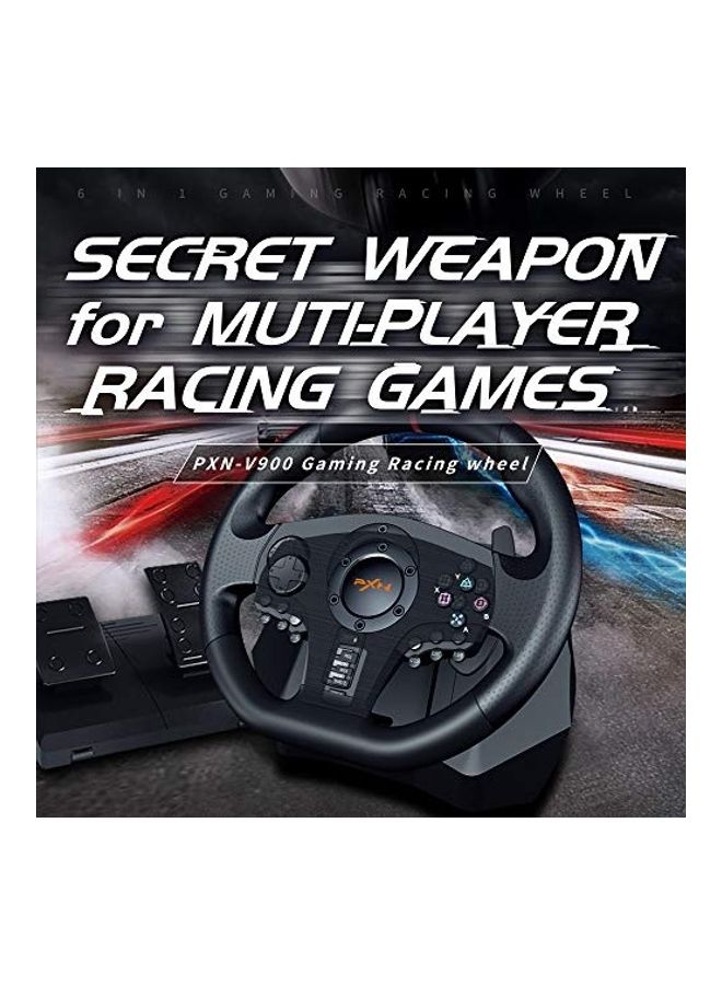 PC Gaming Racing Steering Wheel Degree Race Steering Wheel With Pedal