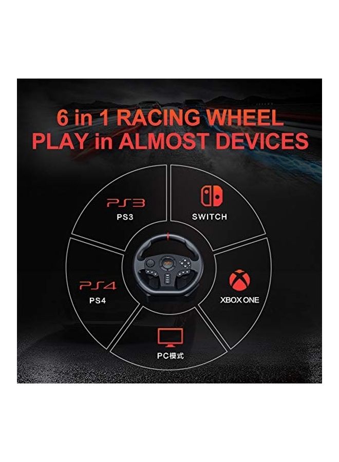 PC Gaming Racing Steering Wheel Degree Race Steering Wheel With Pedal