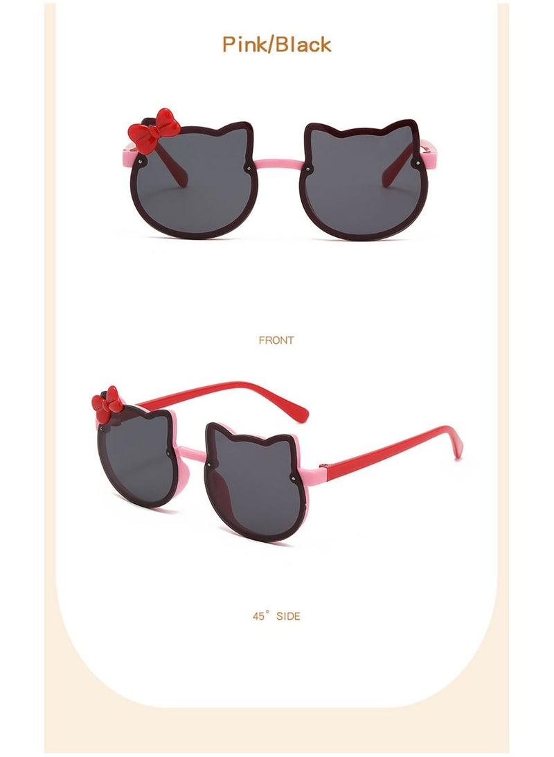 Cute Candy Color Kitty Cat UV Protection Kids Sunglasses
