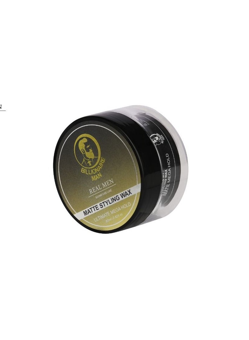 Billionaire Man Matte Styling Wax 80 ml