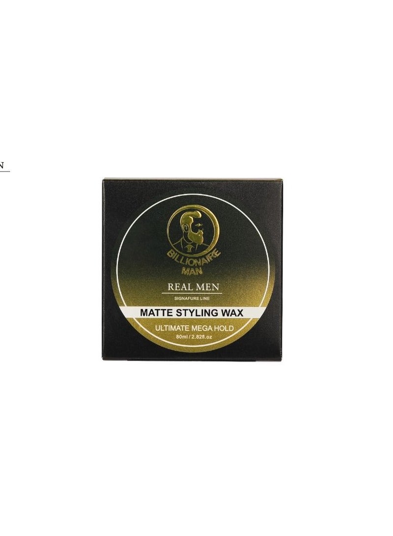 Billionaire Man Matte Styling Wax 80 ml