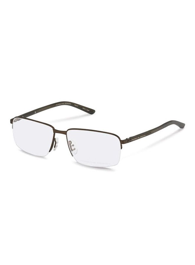 unisex Semi-Rimless Eyeglass Frame P8316-D-55