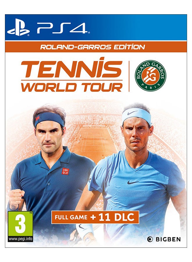 Tennis World Tour - (Intl Version) - Sports - PlayStation 4 (PS4)