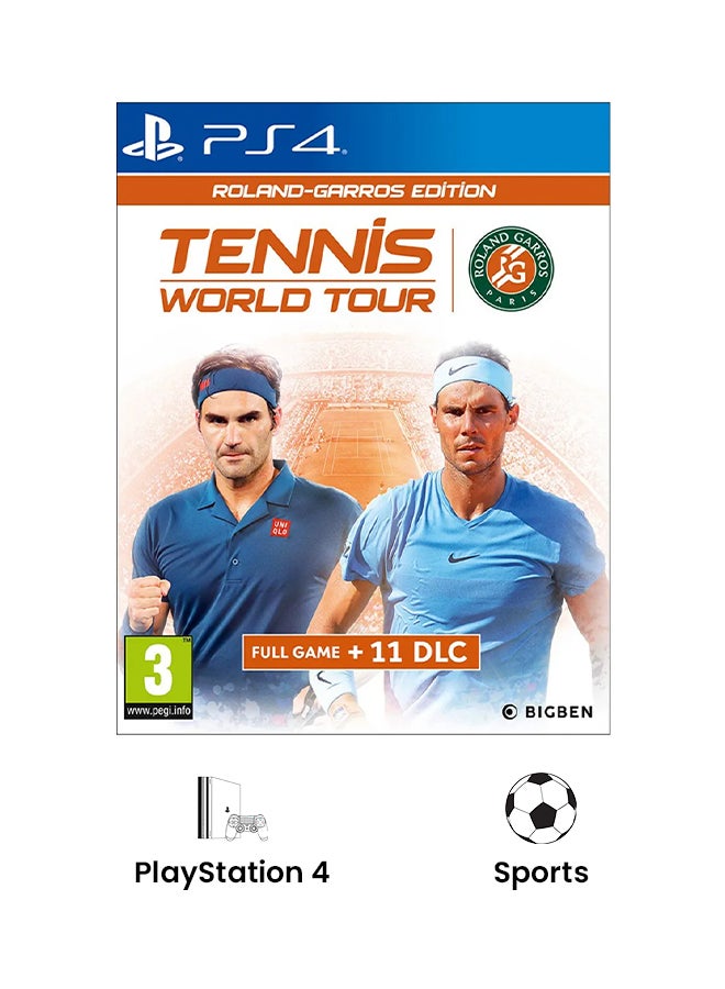 Tennis World Tour - (Intl Version) - Sports - PlayStation 4 (PS4)