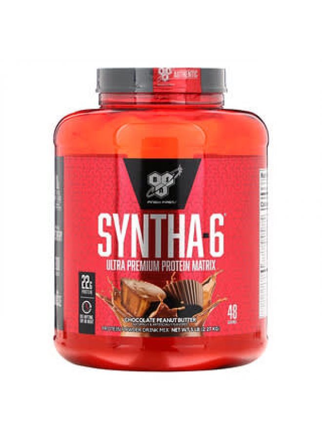 BSN Syntha-6 Ultra Premium Protein Matrix Chocolate Peanut Butter 5 lb (2.27 kg)