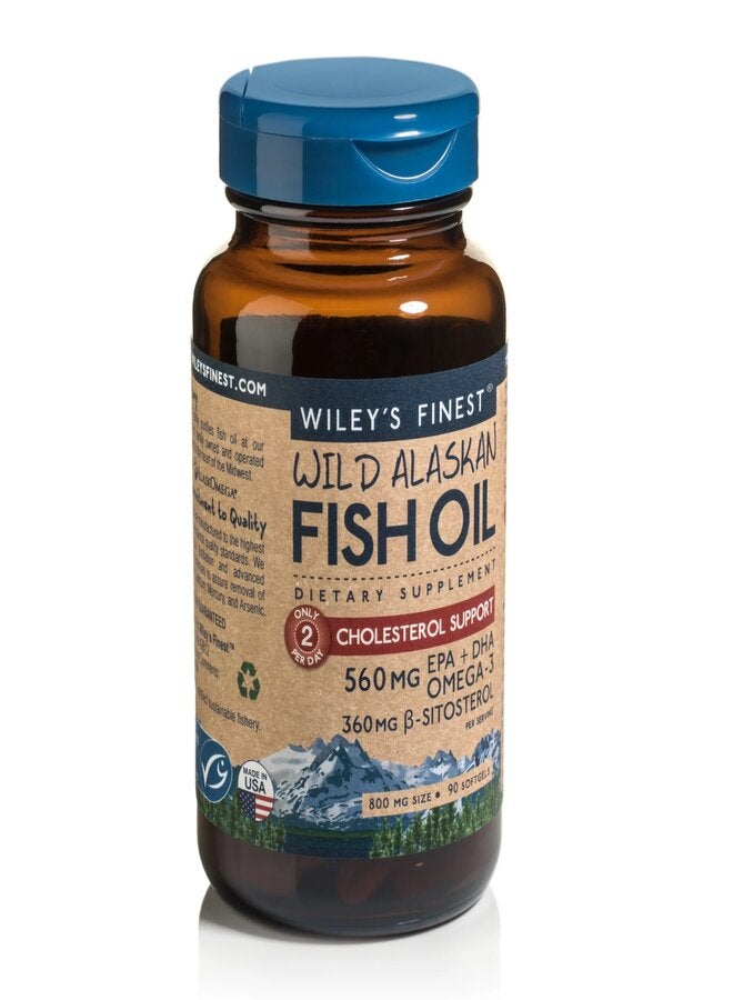 Alaskan Fish Oil Cholesterol Support - 90 Softgels