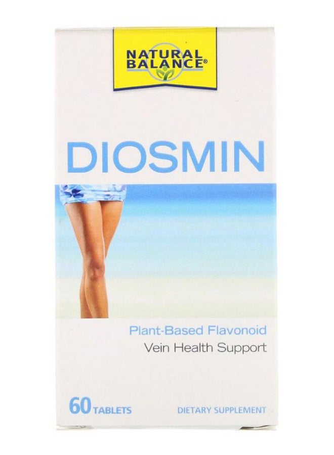 Diosmin Plant-Based Flavonoid Vein Health Support - 60 Tablets