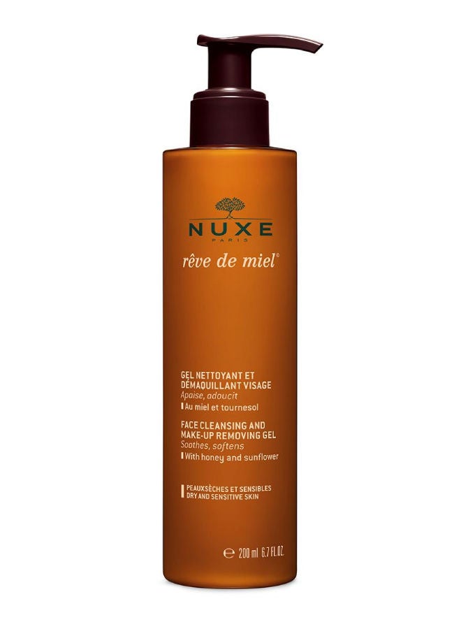 Reve de Miel Face Cleansing and Make-Up Removing Gel Clear