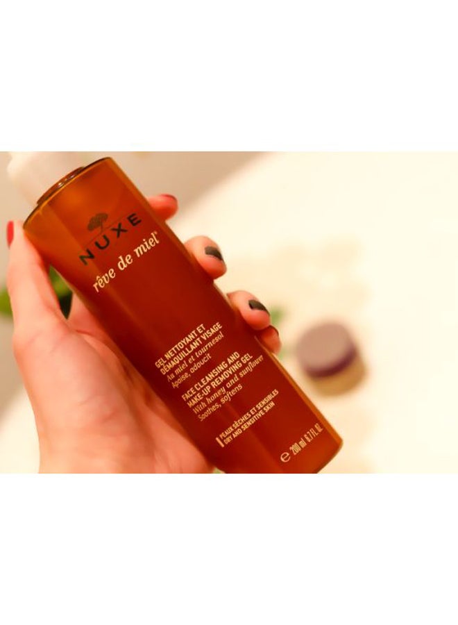 Reve de Miel Face Cleansing and Make-Up Removing Gel Clear